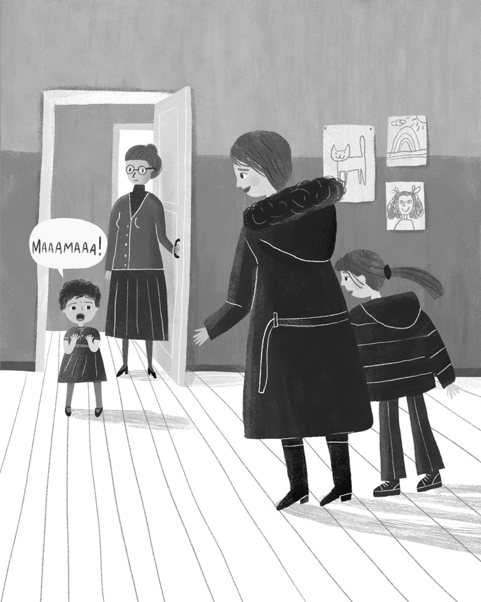 Иллюстрация к книге про приёмного ребёнка