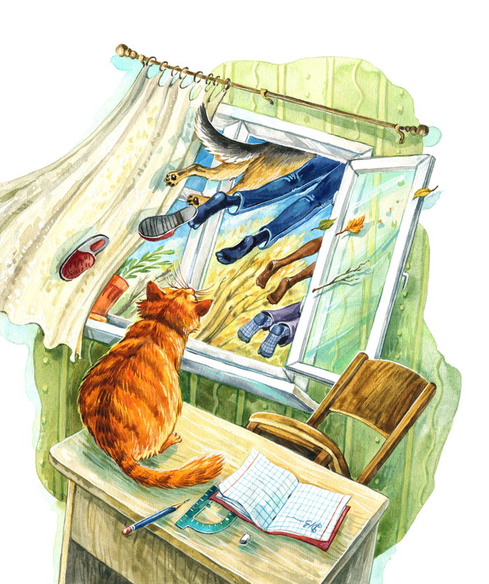 Иллюстрация для фронтисписа книги