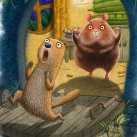 Хома и Суслик. страшная история