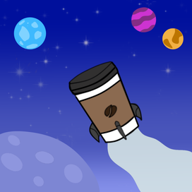 Космический кофе ☕ 