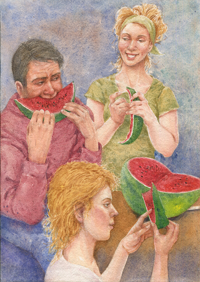 Любители арбузов