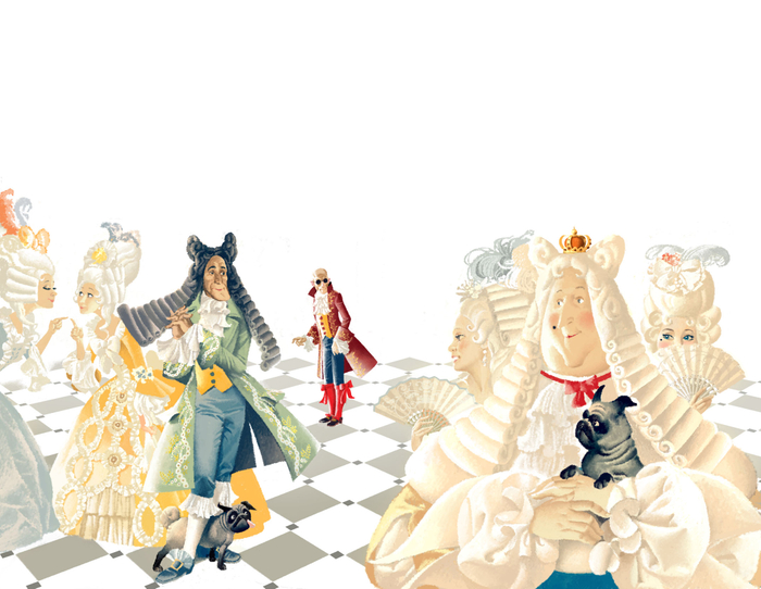 Новое Платье Короля. Разворот