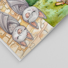 Иллюстрация детской сказки в стихах