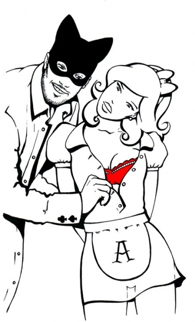 алиса и чеширский кот