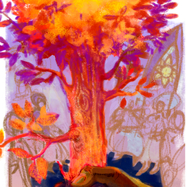 Туз посохов