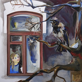 Маша у окна