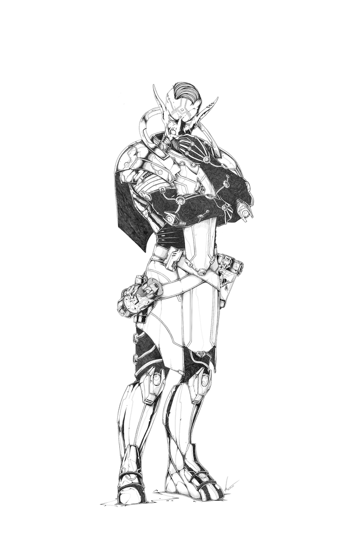 WildStar FanArt. Eldan Nazrek