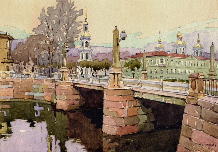 Вид на Никольский собор