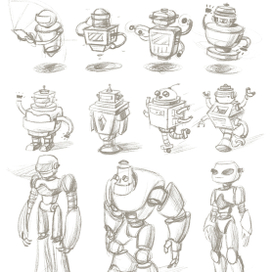 Робот. Скетчи