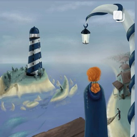 Маяк при свете дня