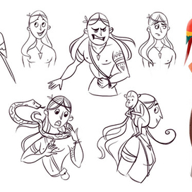 дизайн персонажей