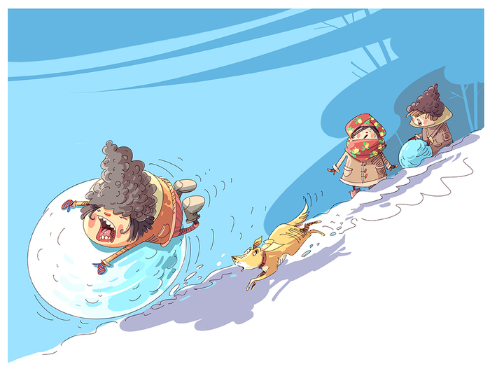 omul de zapada/снеговик