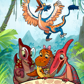 Приключения динозавров: Крошка Ти спасает мир.