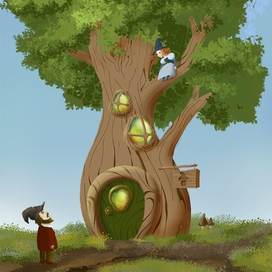 Дом в дереве