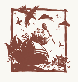 Иллюстрация к сказке Карло Гоцци «Любовь к трем апельсинам»