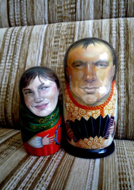 Портретные матрёшки