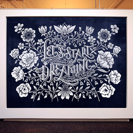 Леттеринг - роспись