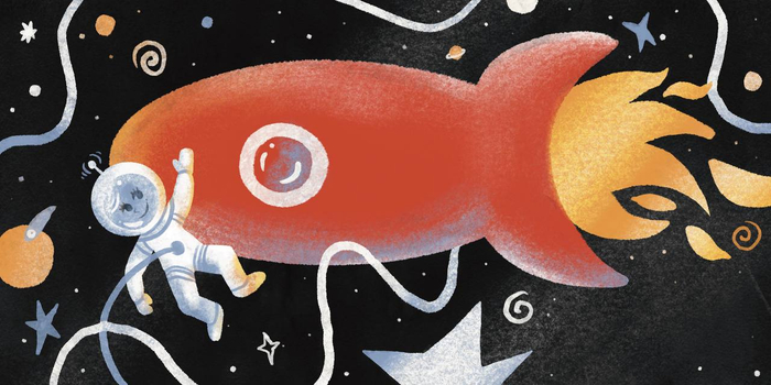 Иллюстрация к стихотворению про космос