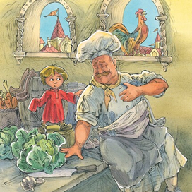 the fairy tale "The Merchant Ason and the prophetic boy"