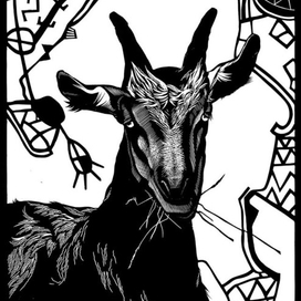 Иллюстрация к Роману Ч. Ачебе "Распад"