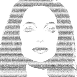 Портрет буквами