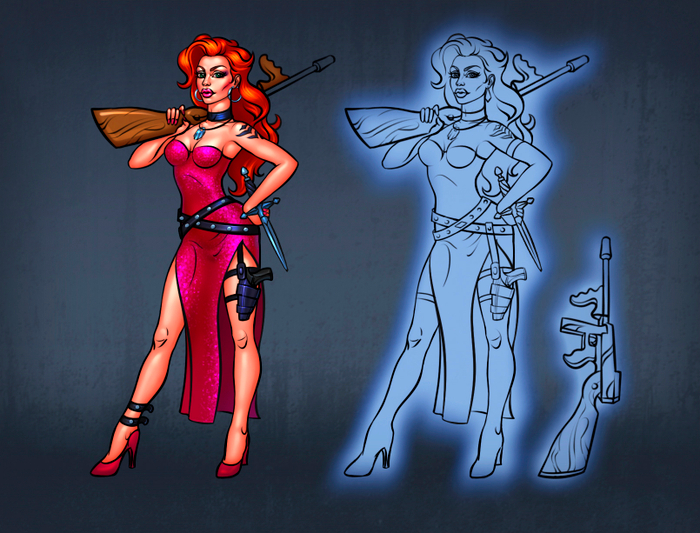 Эскиз персонажа