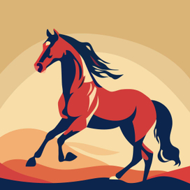 Кони в векторе