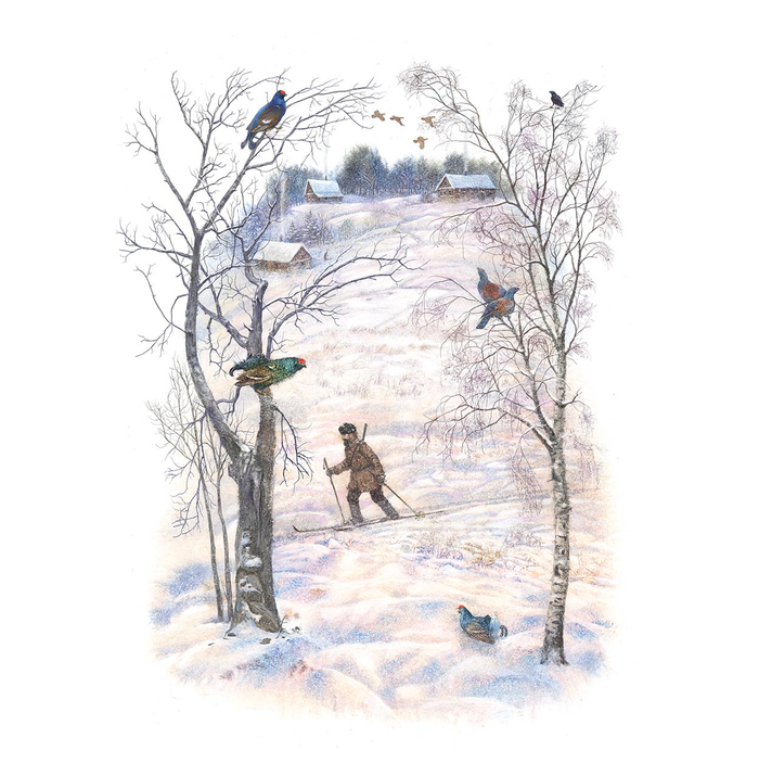 Зима. ПРИШВИН.