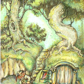 Зеленая полянка