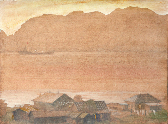 Рыжий закат