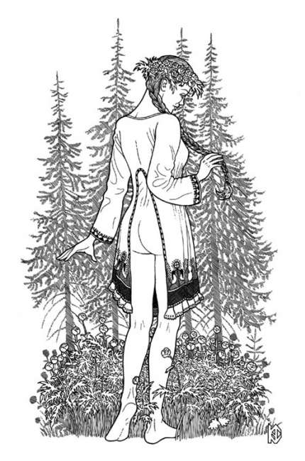 Верхняя рубаха (серия «Славянская эротика»)