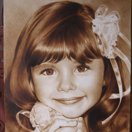 Девочка с бантиками