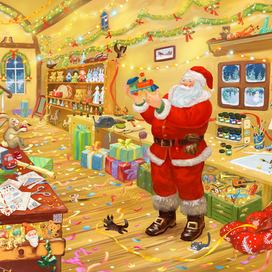 дед мороз меняет профессию