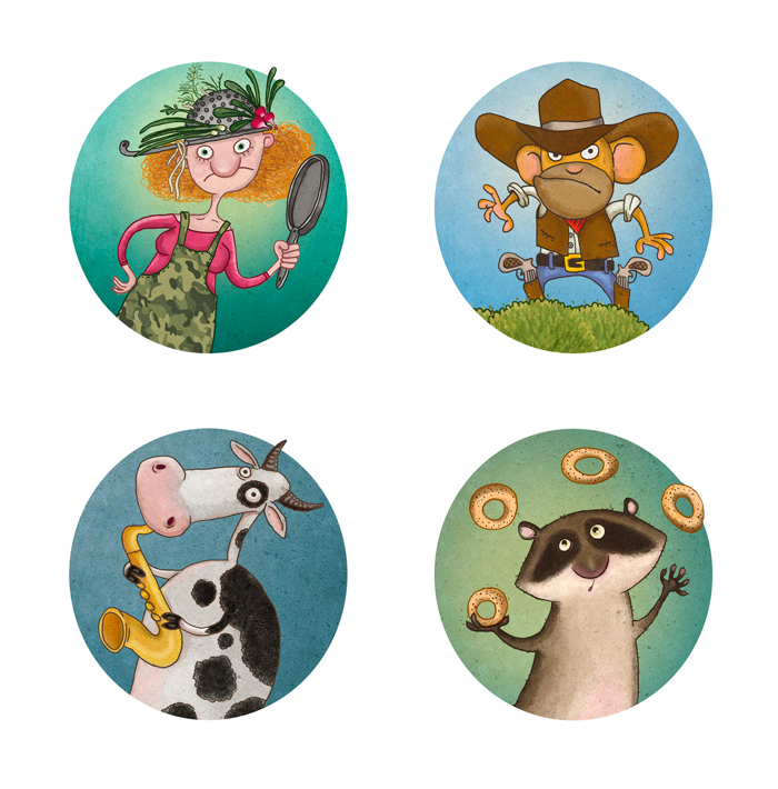 Разные картинки-вставки для обложек - 1