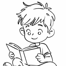 Читающий малыш