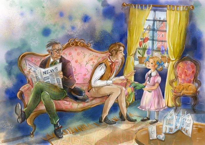 ''Цветы маленькой Иды" Ганс Христиан Андерсен