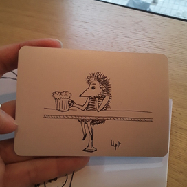 Магнитик с ежиком