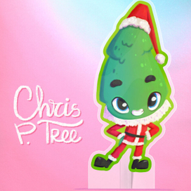 Дизайн персонажей для новогодних коллекционных фигурок