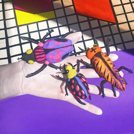 Пластилиновые жуки