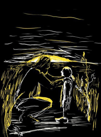 Козетта. Гюго. иллюстрации.