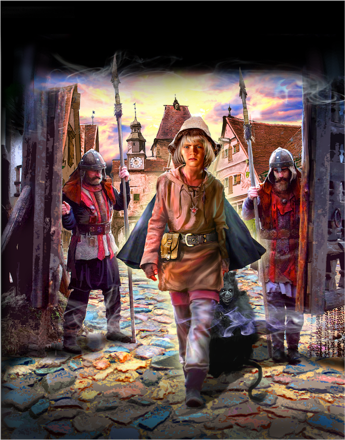 Обложка фэнтези