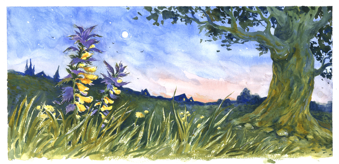 Иллюстрация к истории о Купале и Костроме