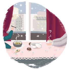 Иллюстрация к книге "Love Story"