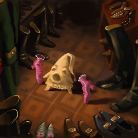 колпак и туфли