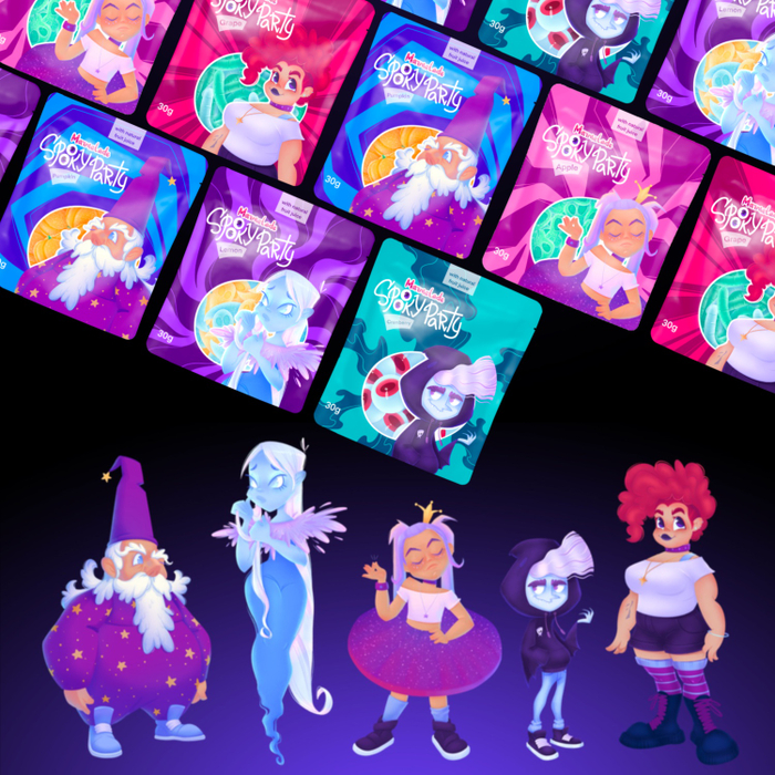 Персонажи для упаковки мармелада