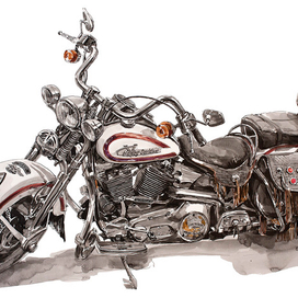 1997 Harley-Davidson FXSTS Heritage Springer