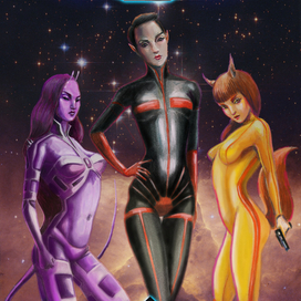 пример обложки в стиле sf