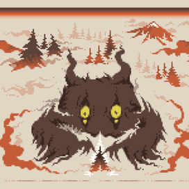 針葉樹のクマの伝説。Действие третье.