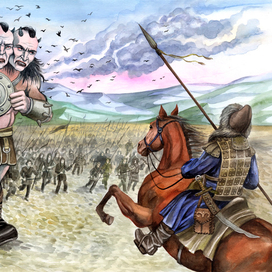 Битва с Трехглавым Дэвом