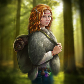 Персонаж для обложки книги